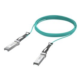 Ubiquiti Networks Fibre Optic Cable SFP+ Aqua Colour | UACC-AOC-SFP10-5M