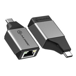 Alogic ULCGEMN-SGR Ultra Mini USB-C to RJ45 Gigabit Ethernet Adapter
