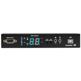 Black Box HDMI-over-IP Extender MediaCento IPX 4K, USB Audio Serial IR | VX-HDMI-4KIP-TX