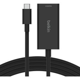 Belkin USB-C to HDMI 2.1 Adapter 8K, 4K, HDR Compatible | AVC013BTBK
