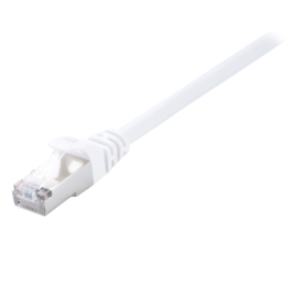 V7 White Cat6 Shielded (STP) Cable RJ45 Male to RJ45 Male 1m 3.3ft - V7CAT6STP-01M-WHT-1E