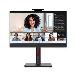 Lenovo 63D7UAT3UK/T24mv-30 ThinkVision 23.8" 75Hz Full HD Conferencing Monitor (USB-C)