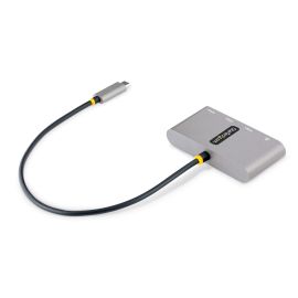 StarTech HB30C3A1GEA2 3-Port USB-C Hub with Ethernet - 3x USB-A - Gigabit Ethernet - USB 3.0 5Gbps - Bus-Powered - 1ft/30cm Long USB Type-C Host Cable - GbE - Portable USB-C to USB-A Hub
