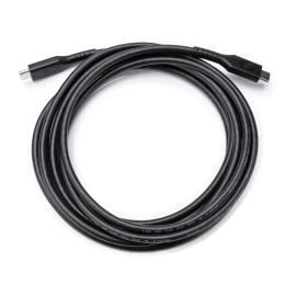 Crestron USB Cable, USB-C® Male to USB-C Male, USB 3.2 Gen 1 (5 Gbps), DisplayPort™ Alt Mode, 60 W, 9 ft (2.7 m) | CBL-USB3G1-C-C-9