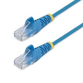 StarTech N6PAT300CMBLS 3m CAT6 Cable - Slim - Snagless RJ45 Connectors - Blue