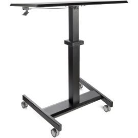 StarTech STSCART2 Mobile Standing Desk | For 29" - 45" Screens