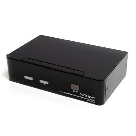 StarTech 2 Port DVI USB KVM Switch with Audio and USB 2.0 Hub | SV231DVIUA