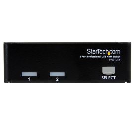 StarTech 2 Port Professional USB KVM Switch Kit with Cables | SV231USBGB