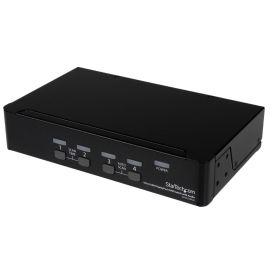 StarTech 4 Port USB DisplayPort KVM Switch with Audio | SV431DPUA