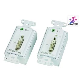 Aten DVI/Audio Cat 5 Extender Wall Plate (1920 x 1200@40m) | VE606-AT-E