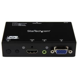 StarTech VS221VGA2HD 2x1 HDMI + VGA to HDMI Converter Switch w/ Automatic and Priority Switching